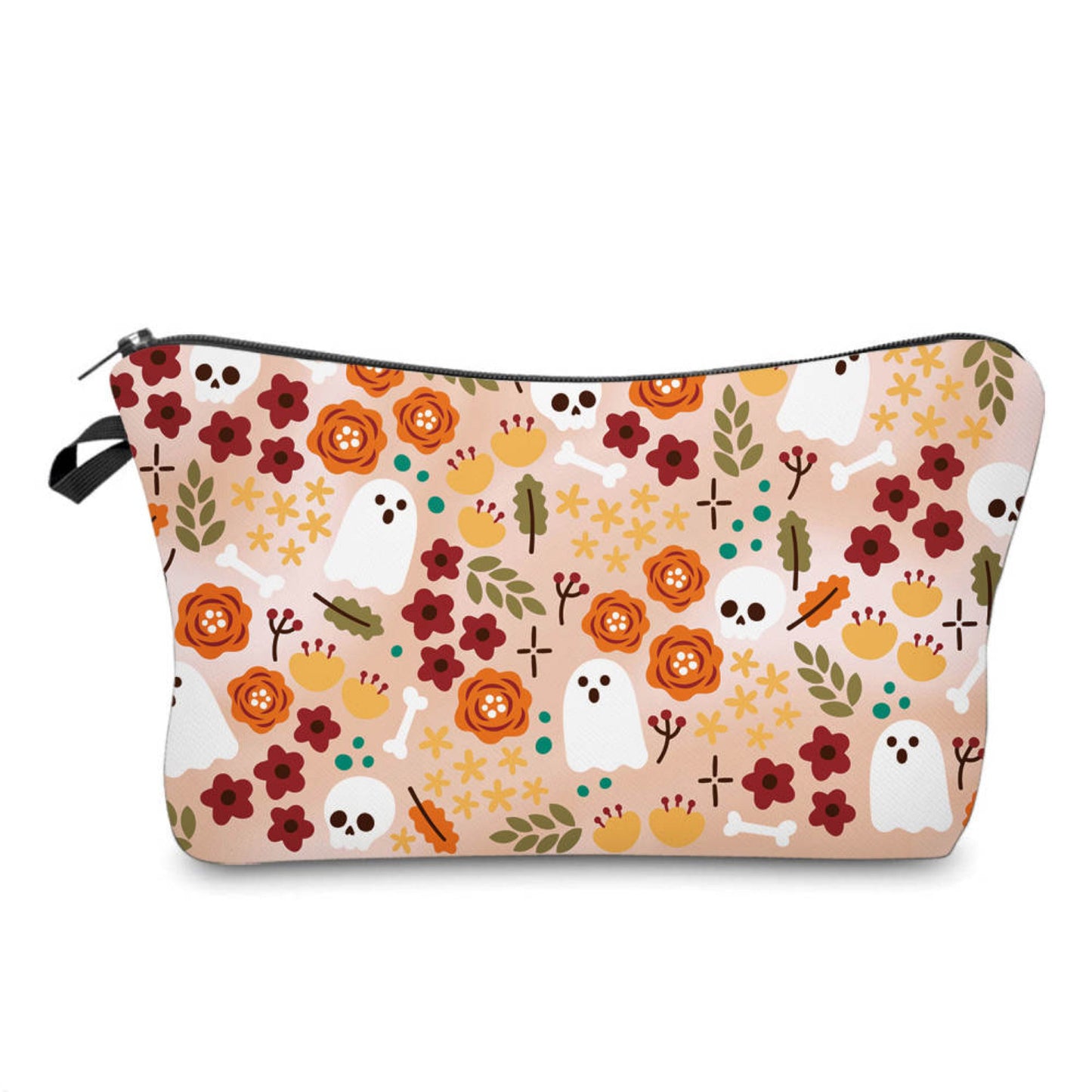 Pouch - Halloween Floral Ghost