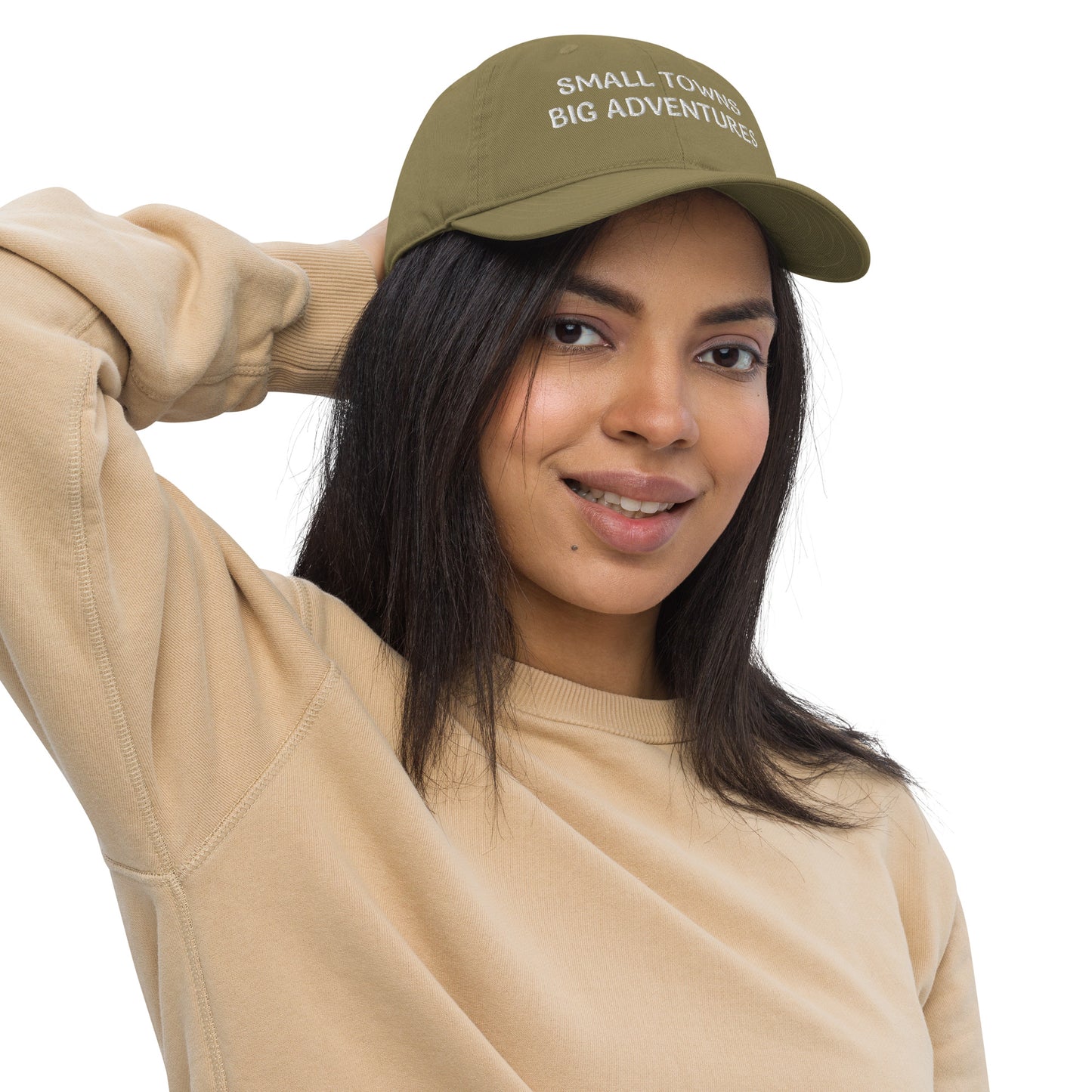 Organic Dad Hat | Small Towns Big Adventures
