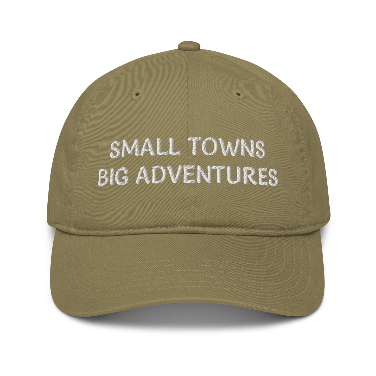 Organic Dad Hat | Small Towns Big Adventures