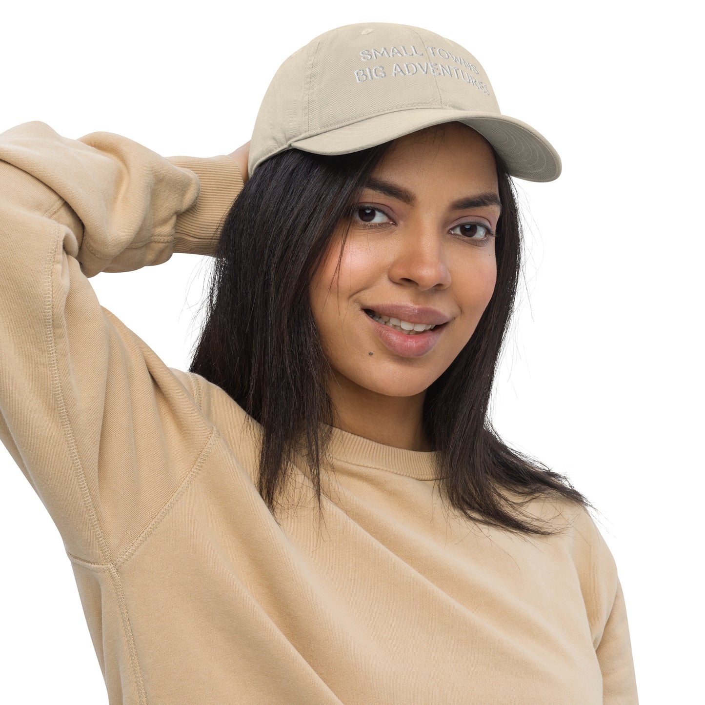 Organic Dad Hat | Small Towns Big Adventures