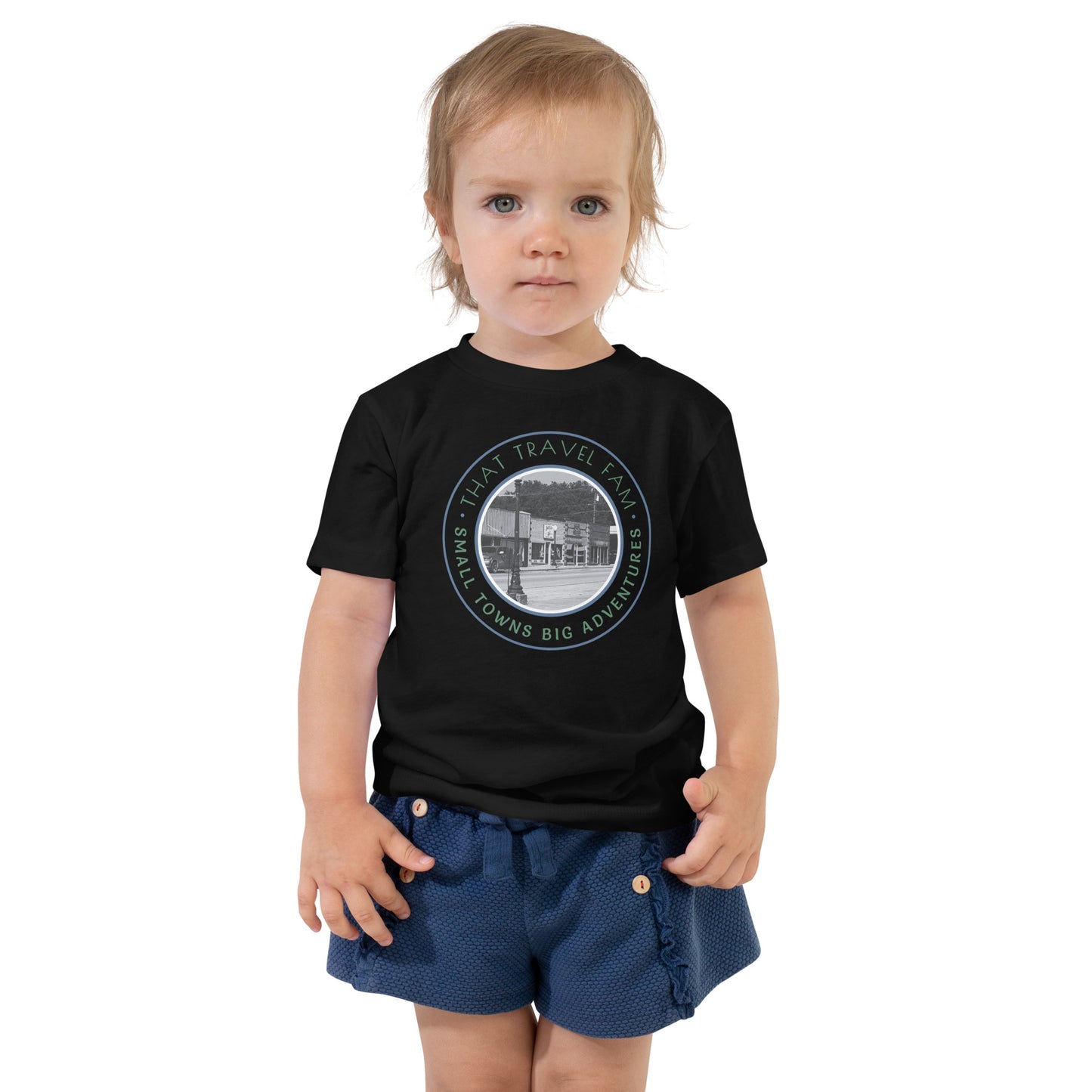 Toddler Short Sleeve Tee | Small Towns Big Adventures