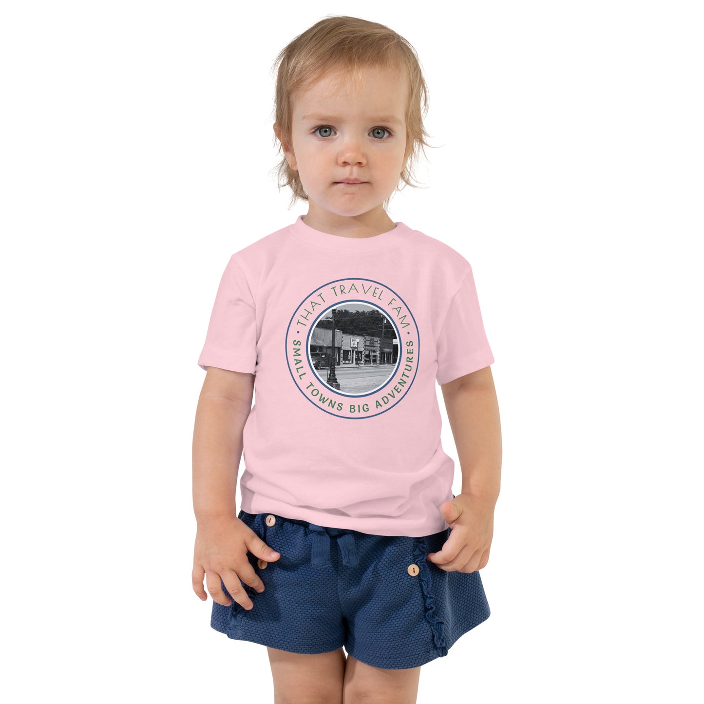 Toddler Short Sleeve Tee | Small Towns Big Adventures