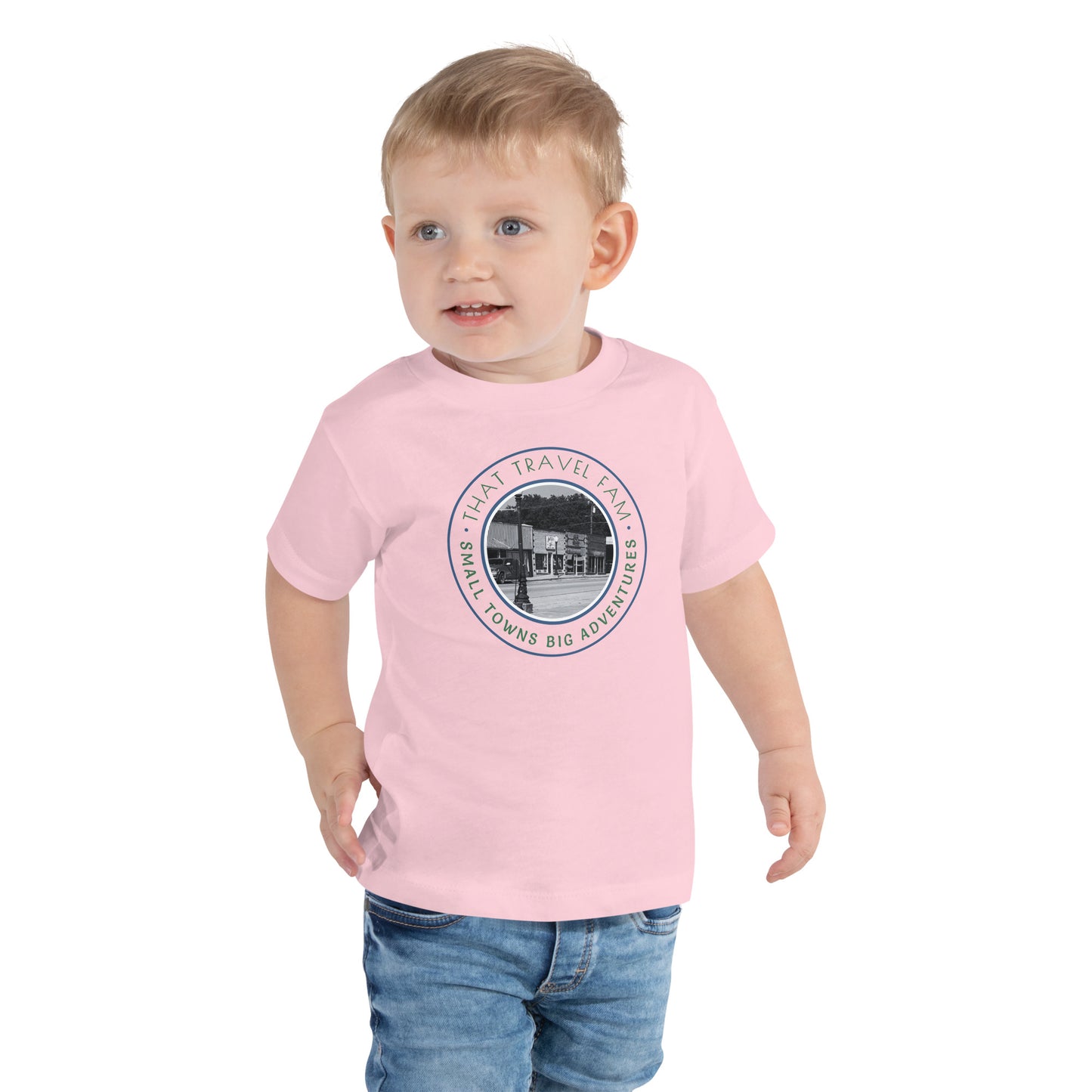 Toddler Short Sleeve Tee | Small Towns Big Adventures