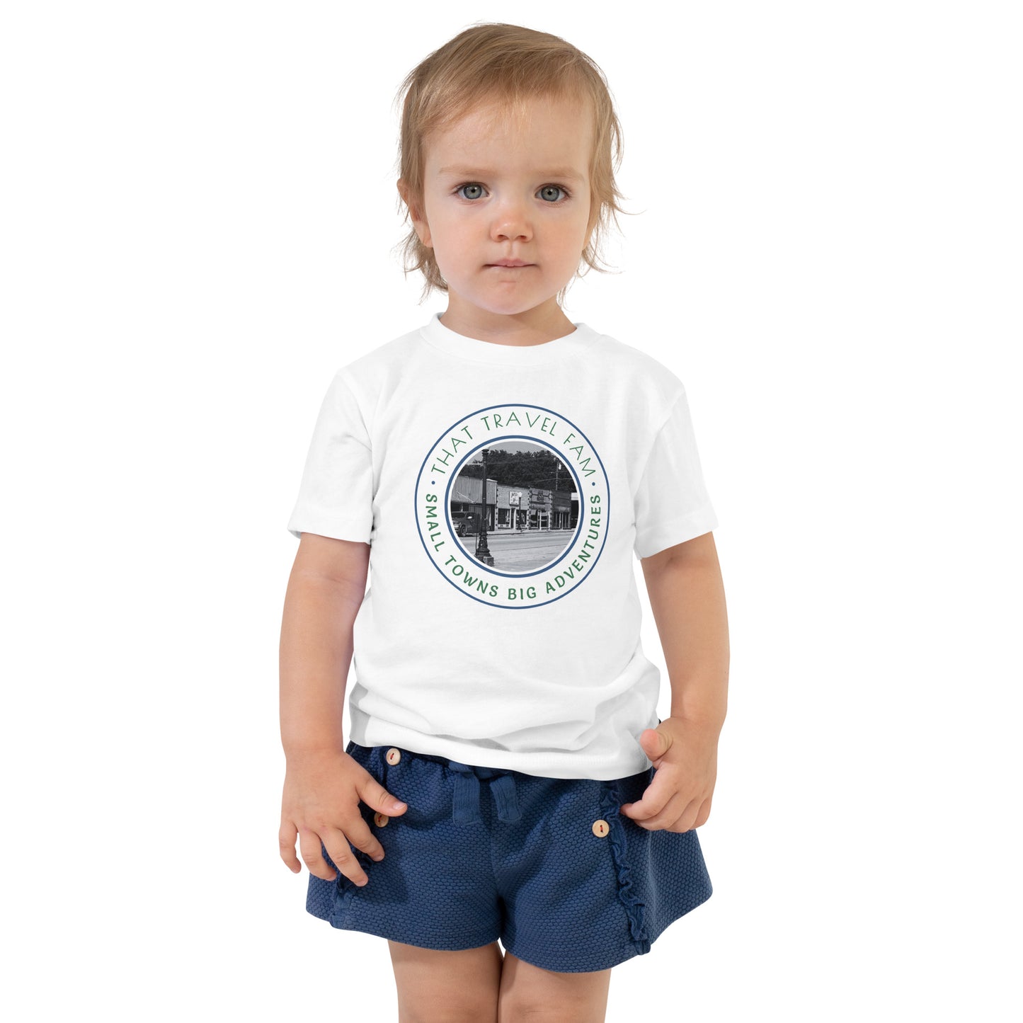 Toddler Short Sleeve Tee | Small Towns Big Adventures