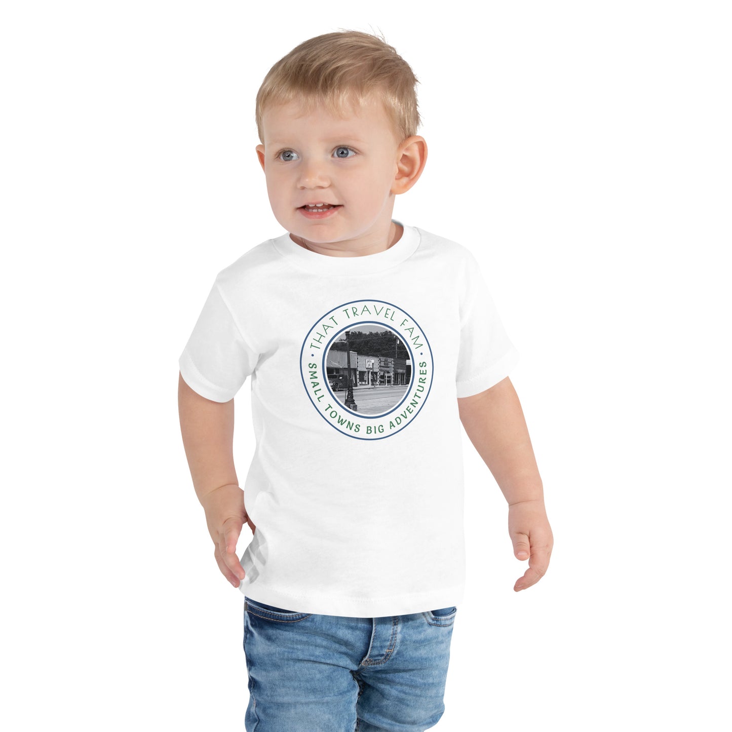Toddler Short Sleeve Tee | Small Towns Big Adventures