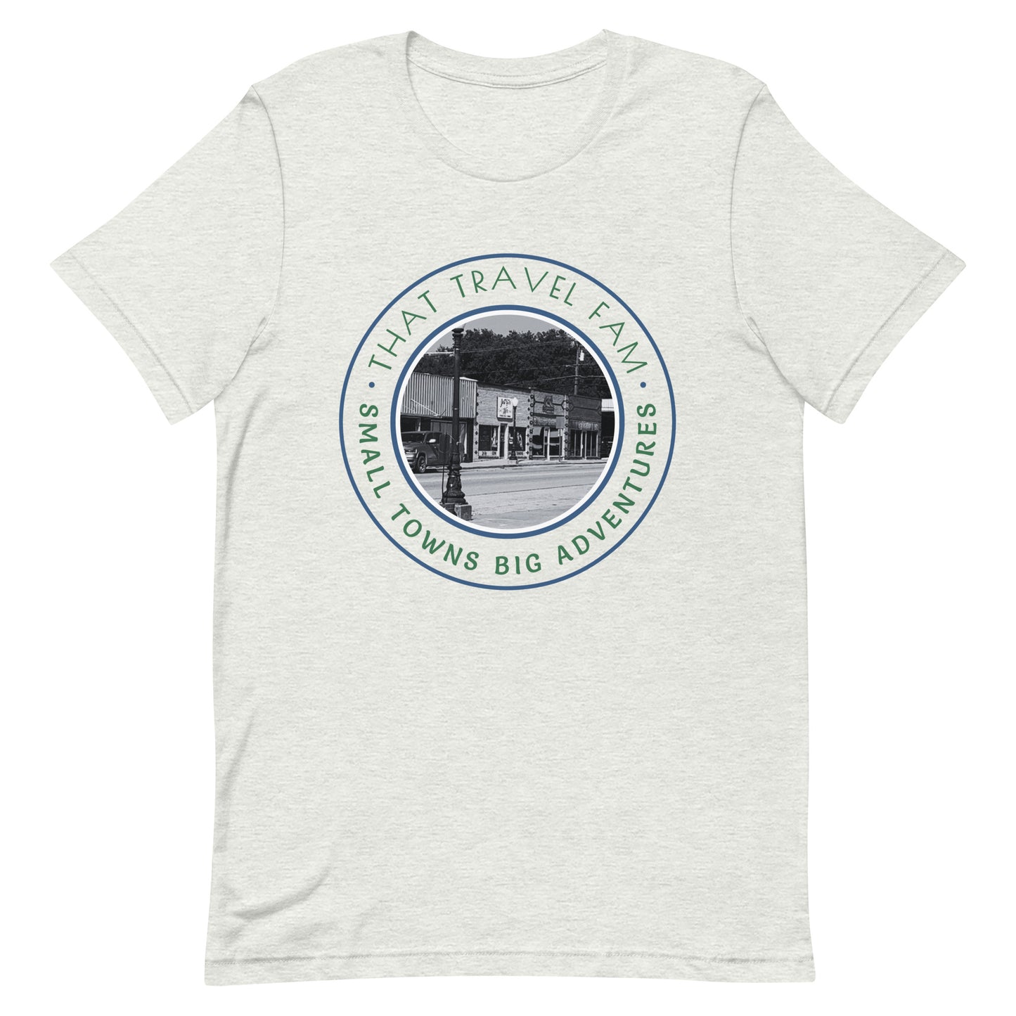 Unisex T-shirt | Small Towns Big Adventures