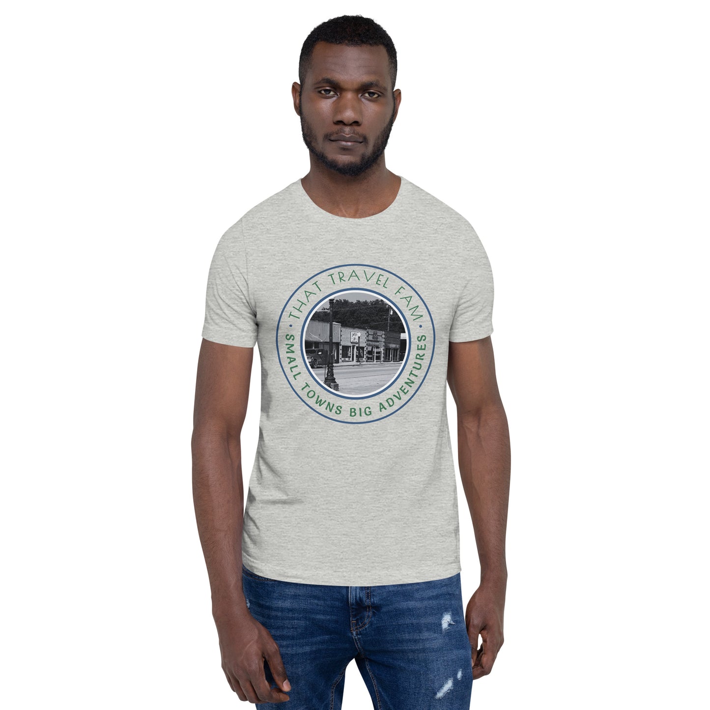 Unisex T-shirt | Small Towns Big Adventures