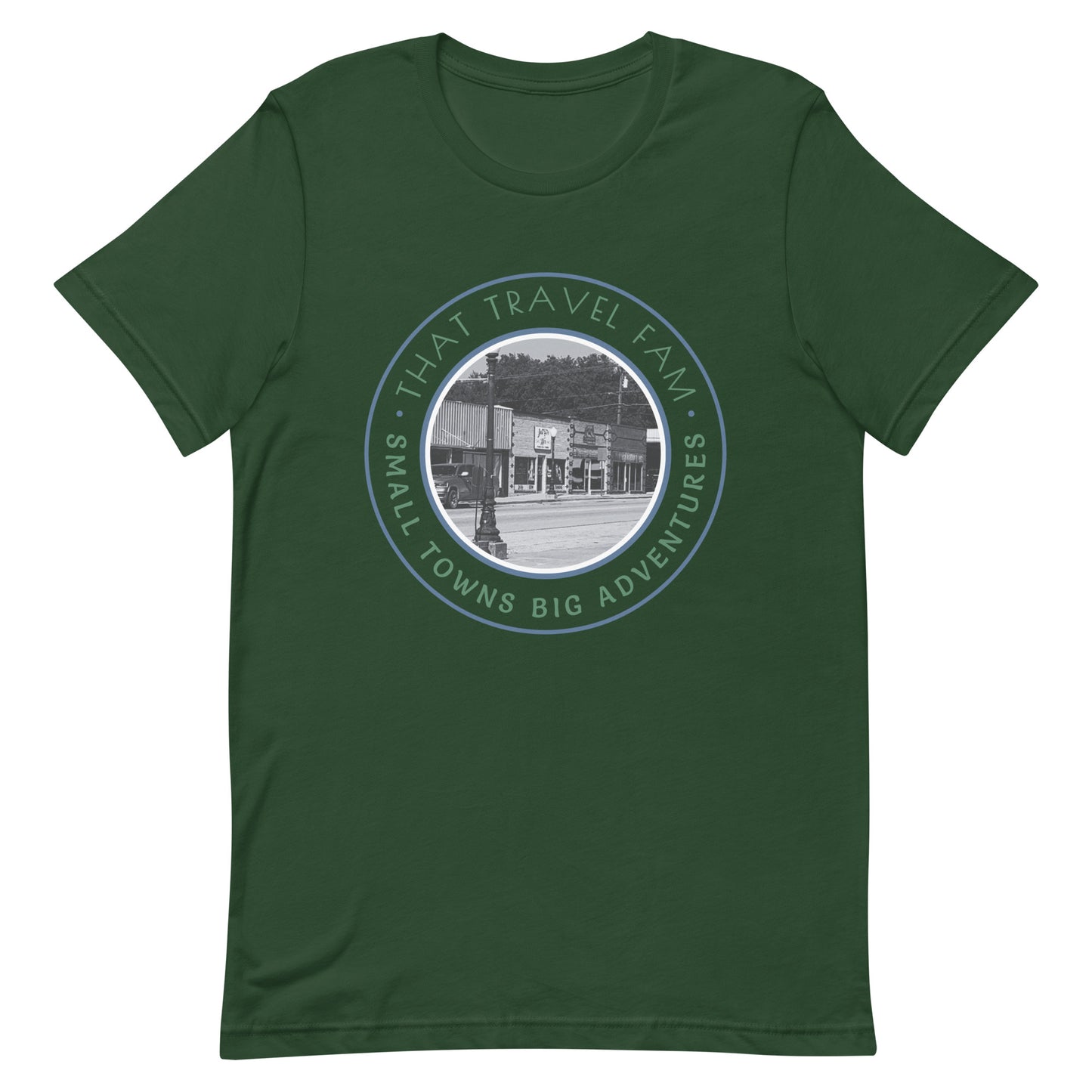 Unisex T-shirt | Small Towns Big Adventures