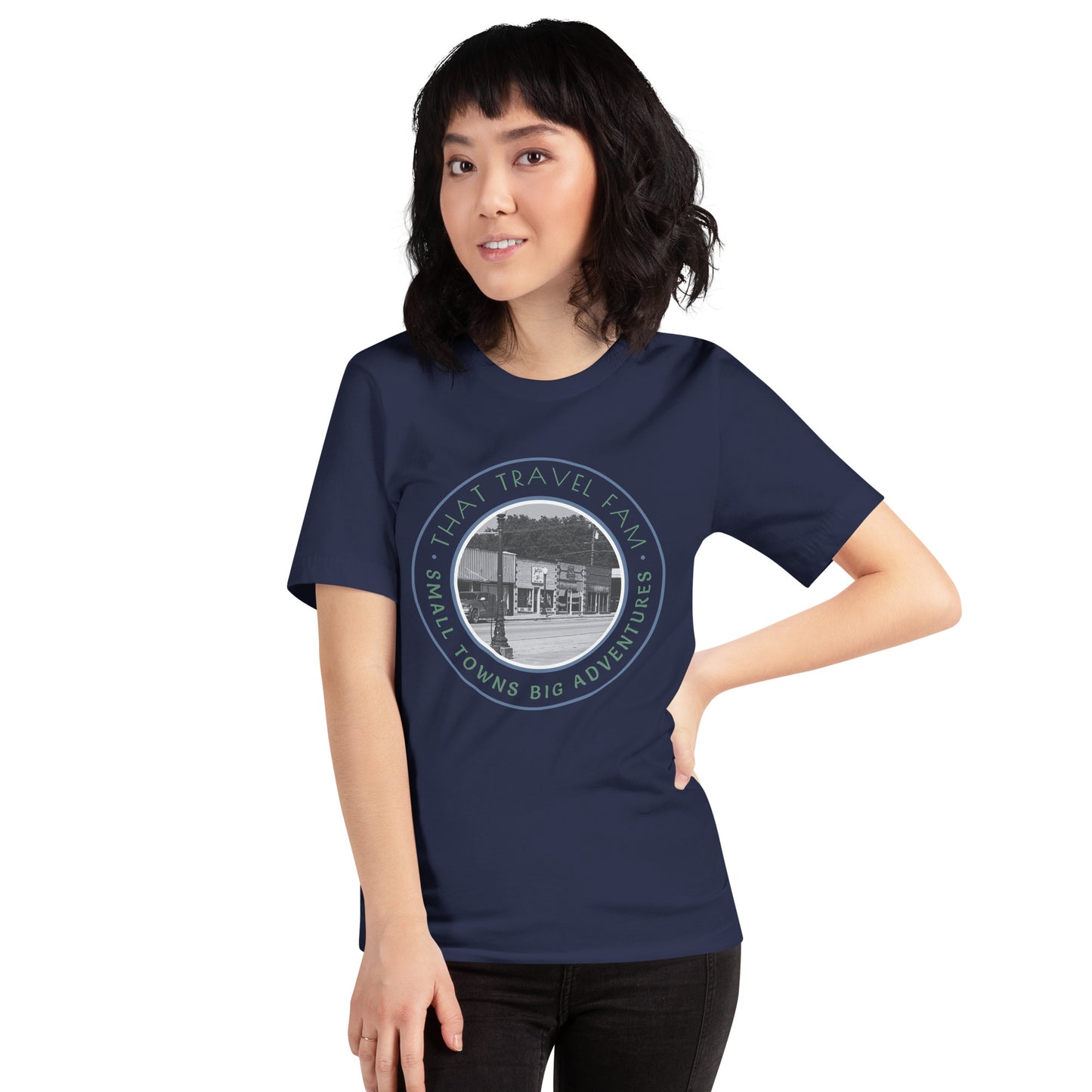 Unisex T-shirt | Small Towns Big Adventures
