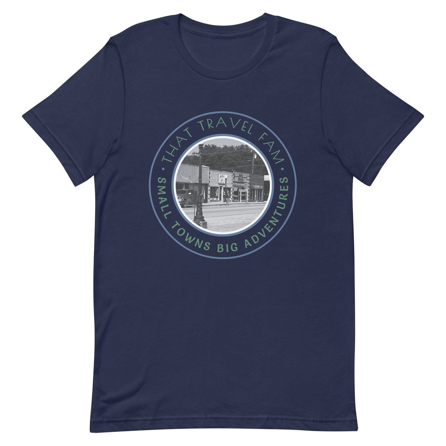 Unisex T-shirt | Small Towns Big Adventures