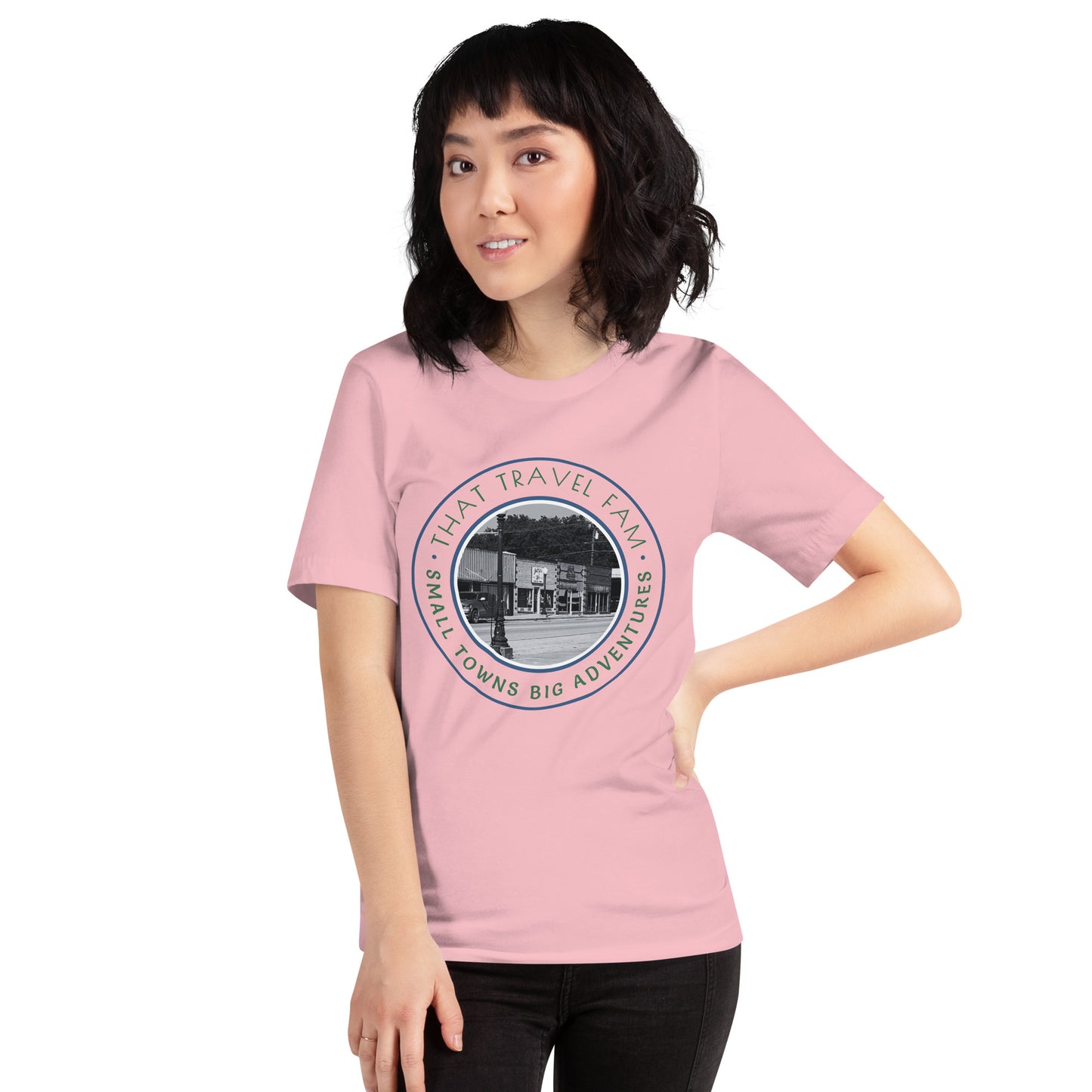 Unisex T-shirt | Small Towns Big Adventures