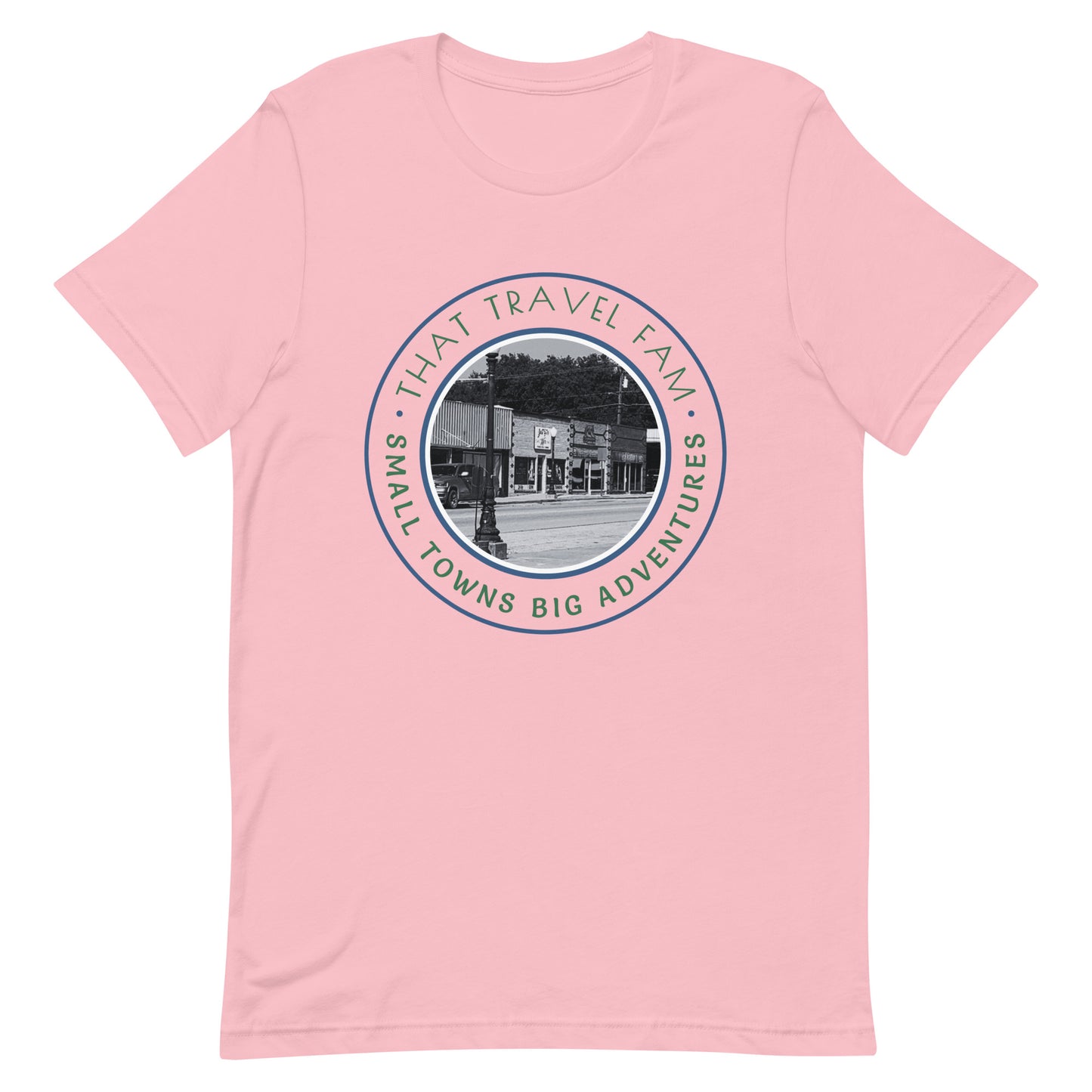 Unisex T-shirt | Small Towns Big Adventures