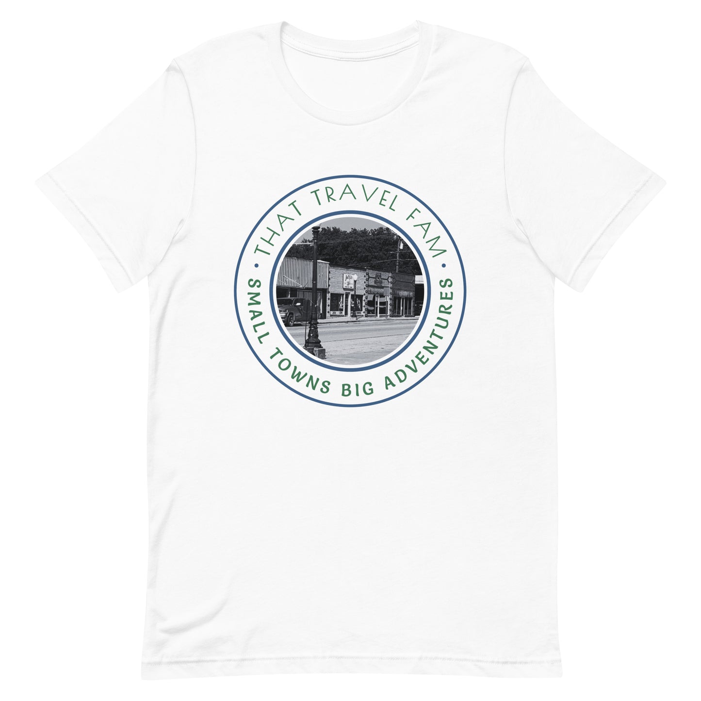 Unisex T-shirt | Small Towns Big Adventures