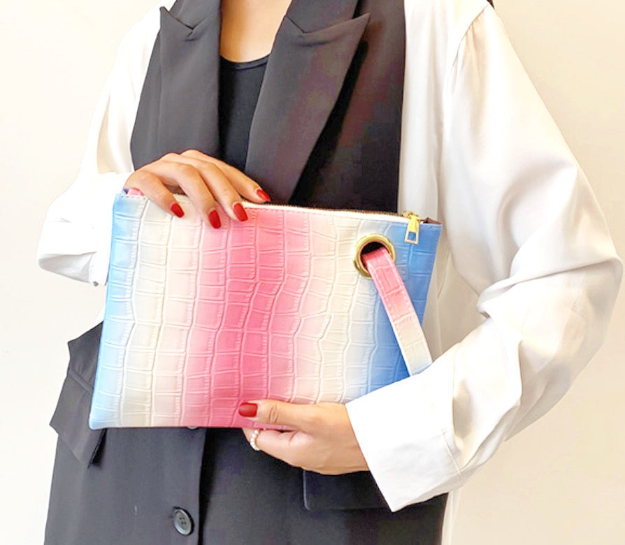 Spring in My Step Clutch