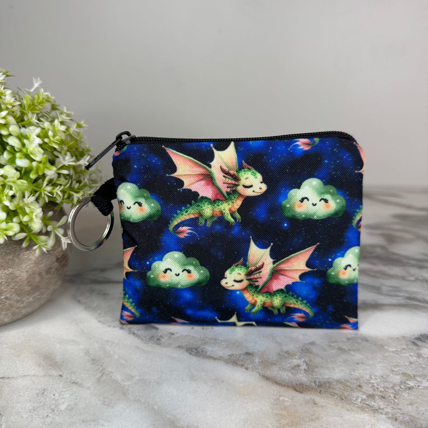 Mini Backpack, Pouch, & Mini Pouch Bundled Set - Dragon Cloud