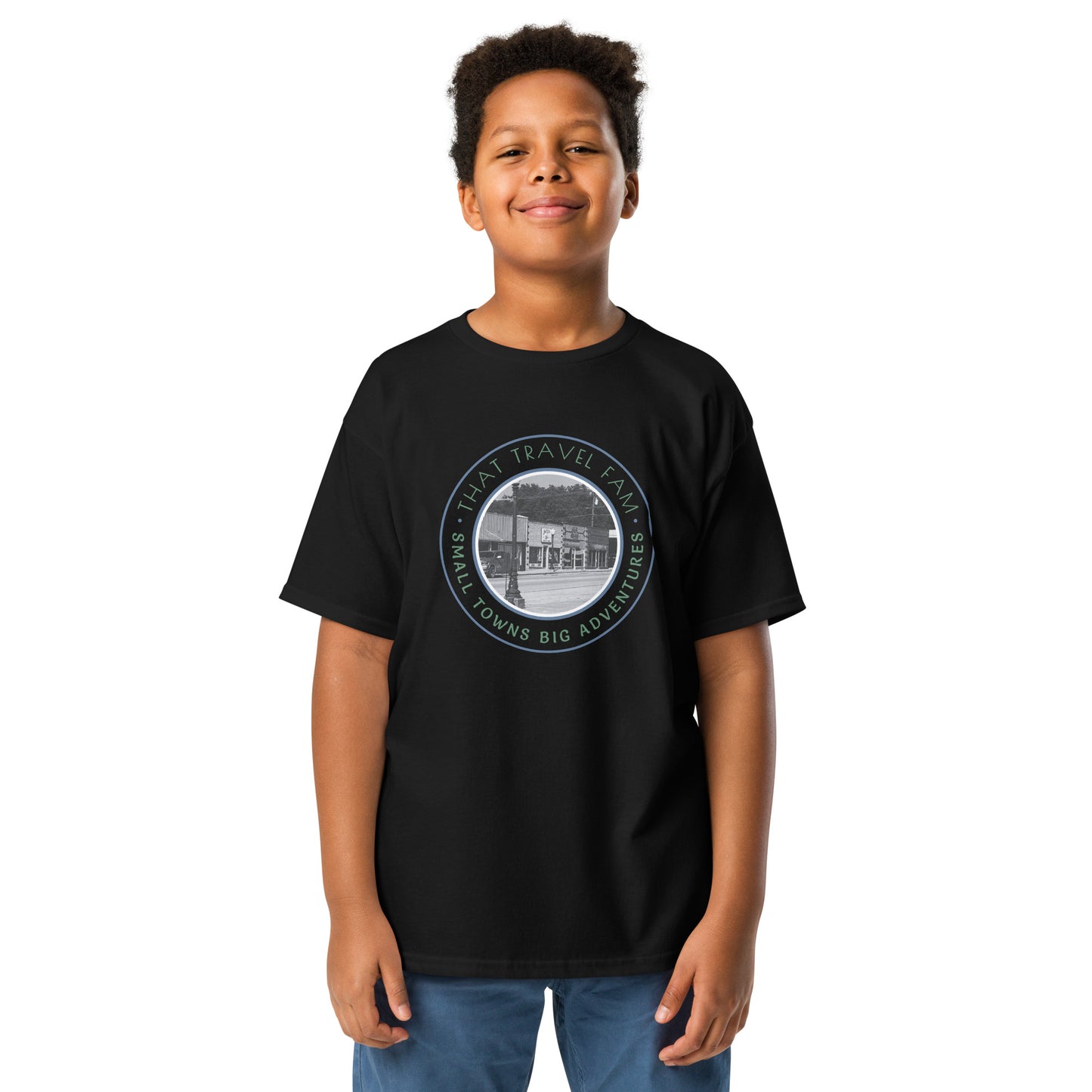 Youth Classic Tee | Small Towns Big Adventures