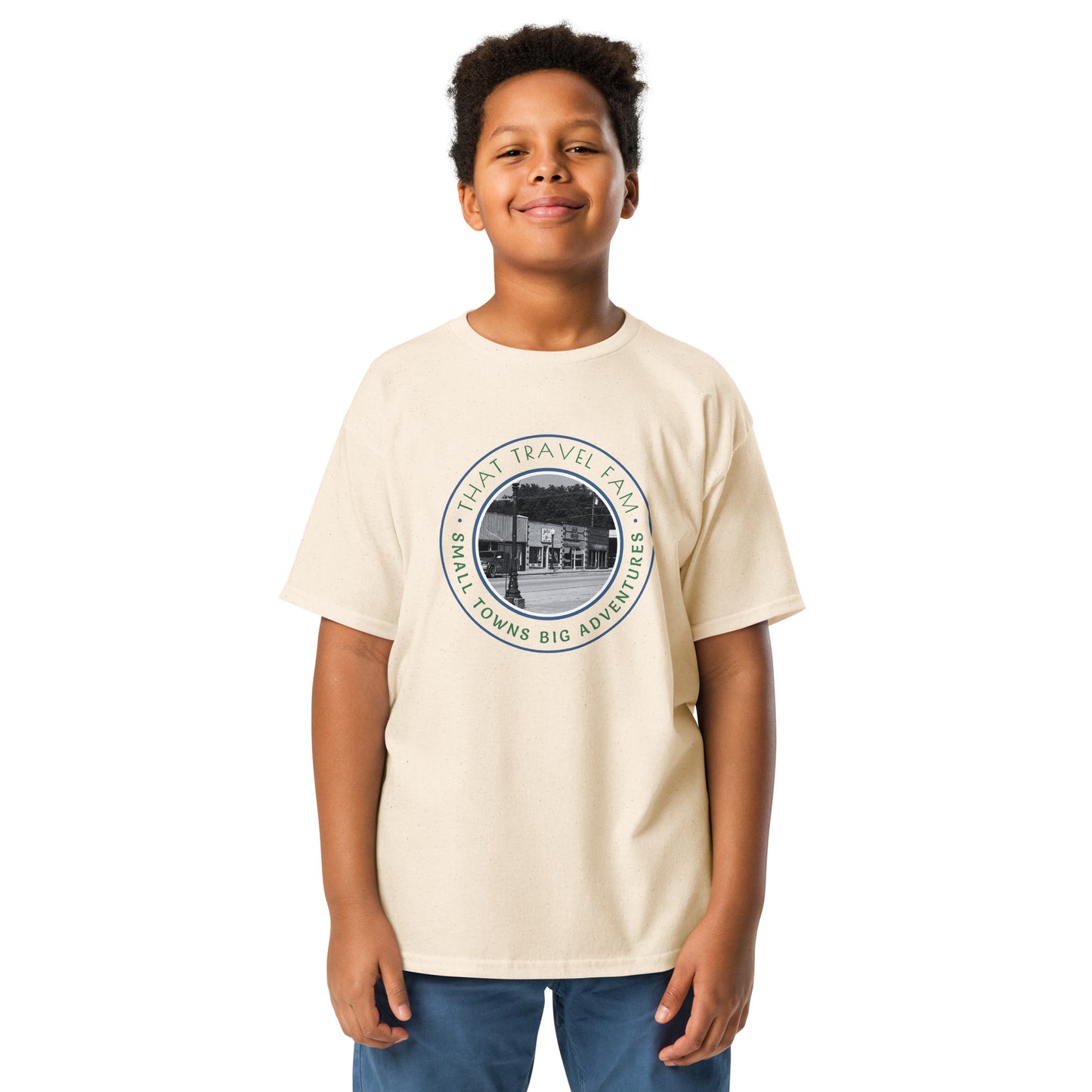 Youth Classic Tee | Small Towns Big Adventures