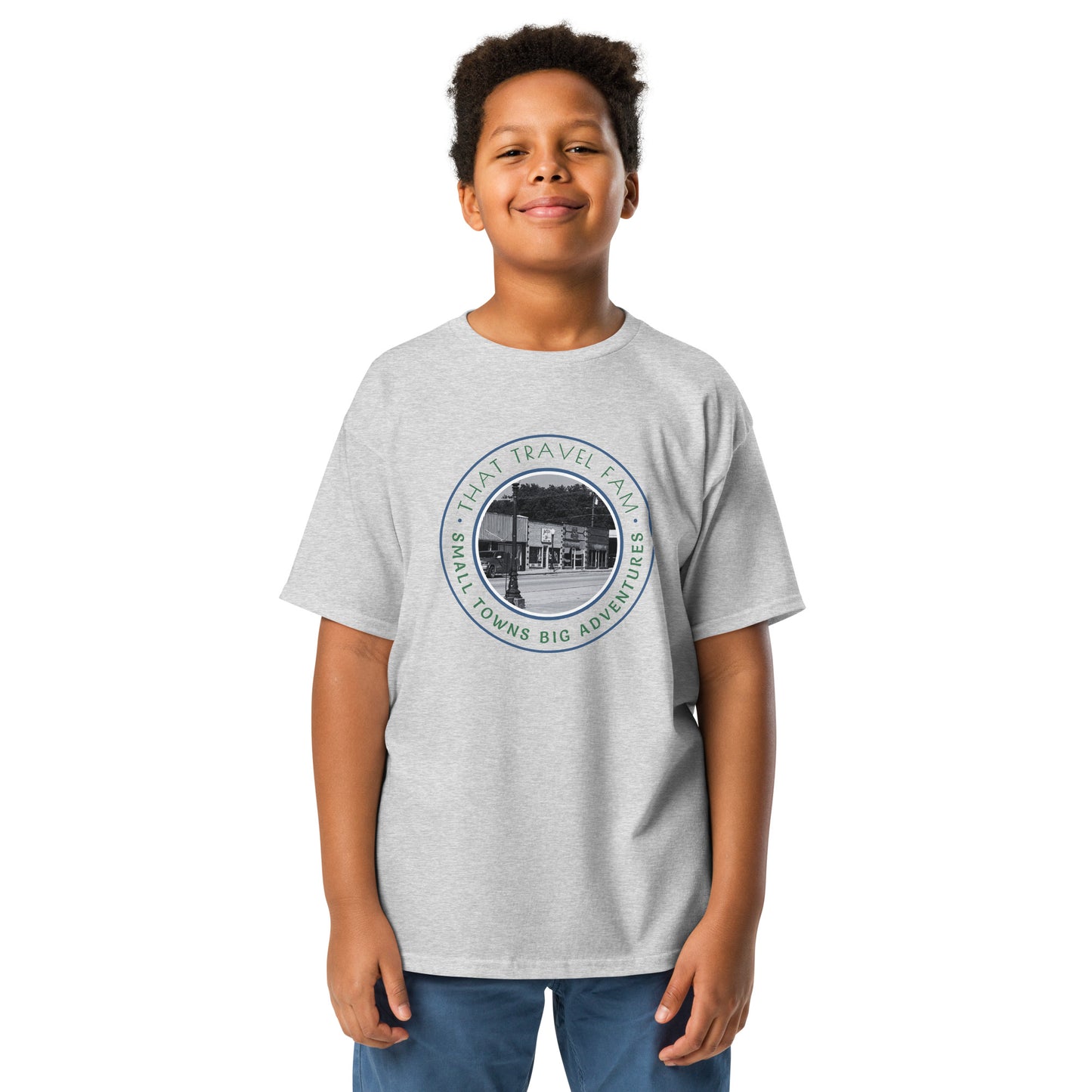 Youth Classic Tee | Small Towns Big Adventures