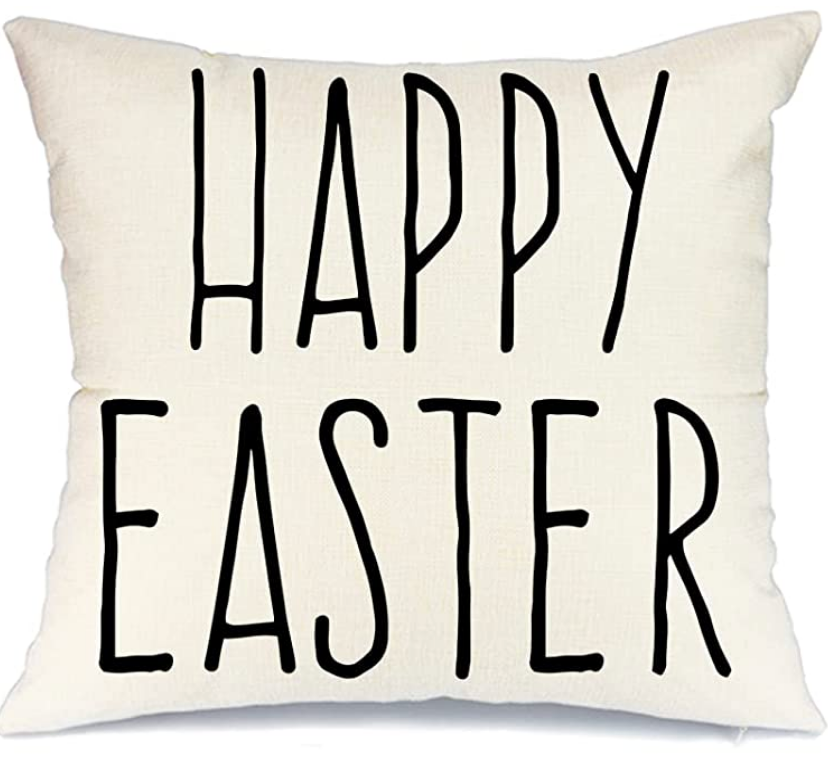 HAPPY EASTER Decorative Pillow Cover | Dunn